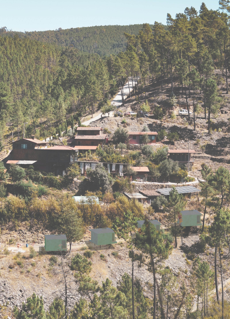 Charred Wooden Shingles and Engineered Wood Elevate Eco-Friendly Retreat Design