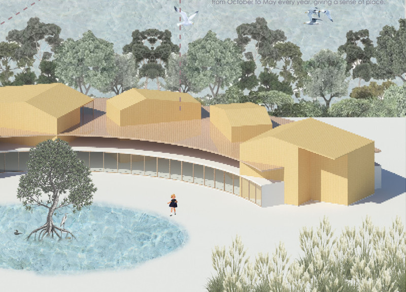 Healing Spaces Crafted with Charred Wood and Expansive Glass for Pediatric Care