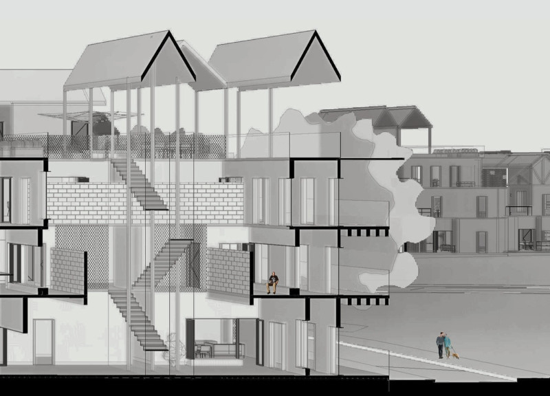 Residential Community Featuring Natural Stone and Sustainable Timber Elements