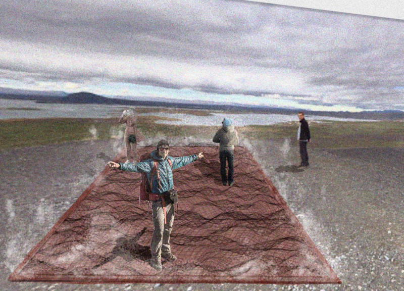 Geothermal Heating Integrated Within Local Wood and Reinforced Concrete Visitor Center  