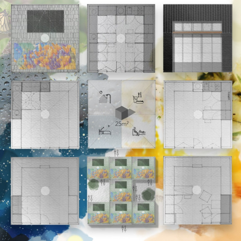Charred Timber Shingles and Modular Design Create Sustainable Living Spaces