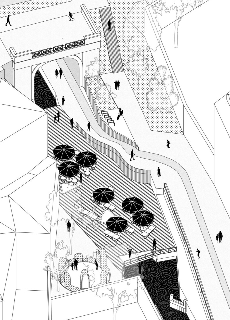 Charred Wooden Shingles and Cross-Laminated Timber Panels Create Harmonious Urban Spaces  