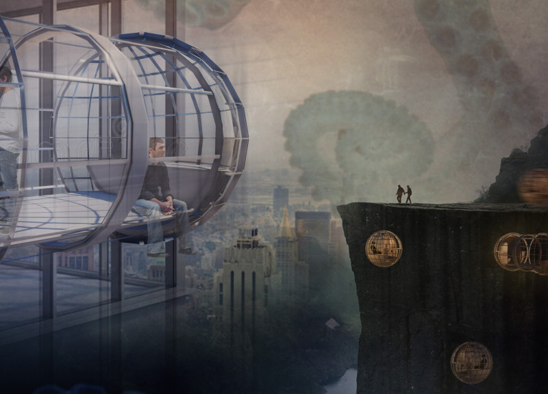 Spherical Living Units Crafted From High-Strength Aluminum and Polycarbonate Panels