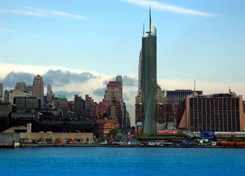 Circular Form Incorporating Vertical Turbines and Glass Facades for Sustainable Urban Living  