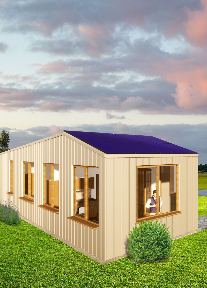 Cross-Laminated Timber Panels and Charred Shingles Create Flexible Living Spaces in Urban Residential Design