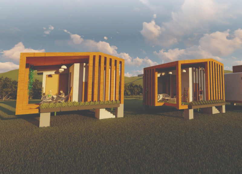 Elevated Meditation Spaces Crafted With Adobe And Bamboo In A Sustainable Retreat  