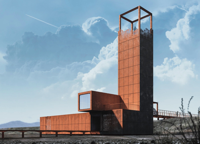 Charred Wooden Shingles and Cross-Laminated Timber Panels Shape a Multi-Functional Community Hub  