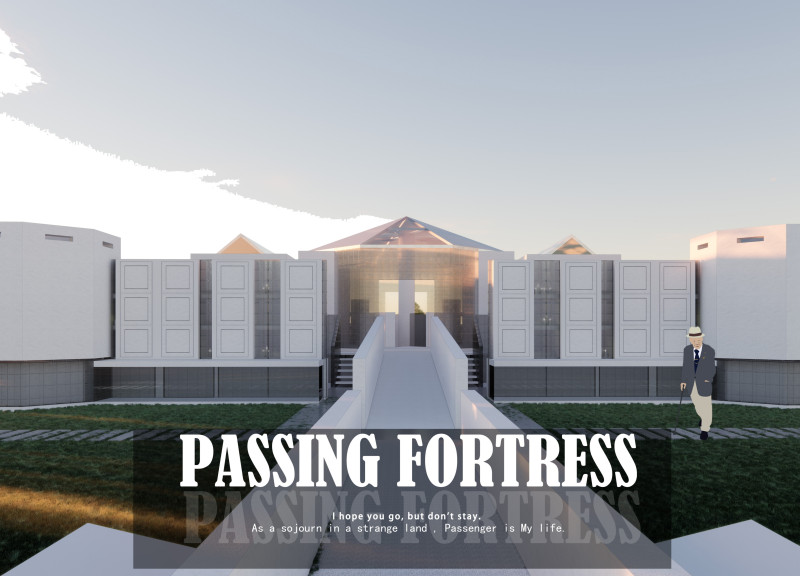 Translucent Glass Brick Facade and Subterranean Lighting in a Contemplative Memorial Space  