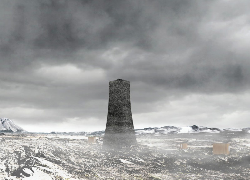 Cloud Fisher Design Featuring Modular Cross-Laminated Timber In a Volcanic Landscape