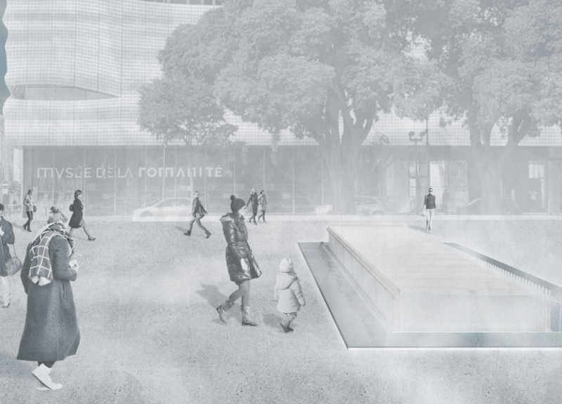 Fiberglass Canopy and Misting Systems Enhancing Visitor Engagement in a Cultural Space  