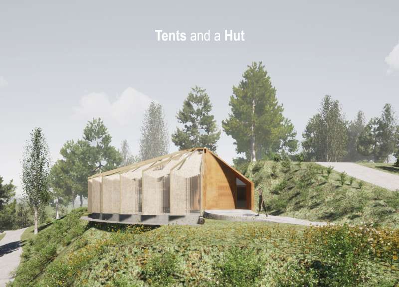 Tensile Fabric Canopies and Laminated Timber Crafting a Flexible Wellness Studio  