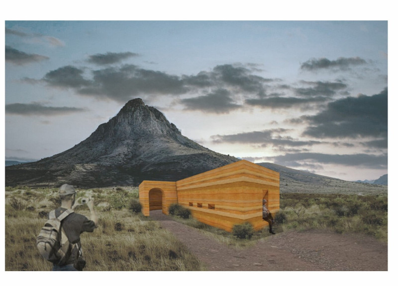 Weathered Wood Embraces Natural Light Within a Dome-Shaped Refuge  