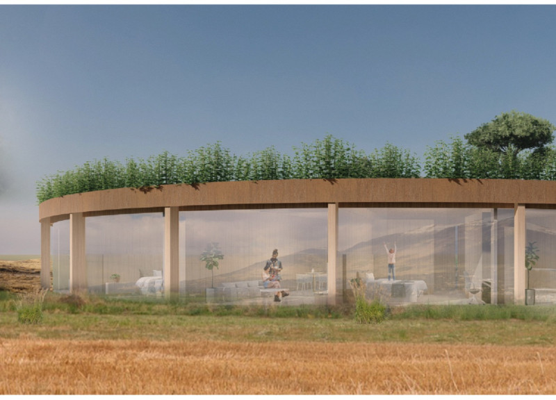 Corten Steel and Lime Plaster Unveil a Sustainable Retreat in the Heart of the Umbria Valley