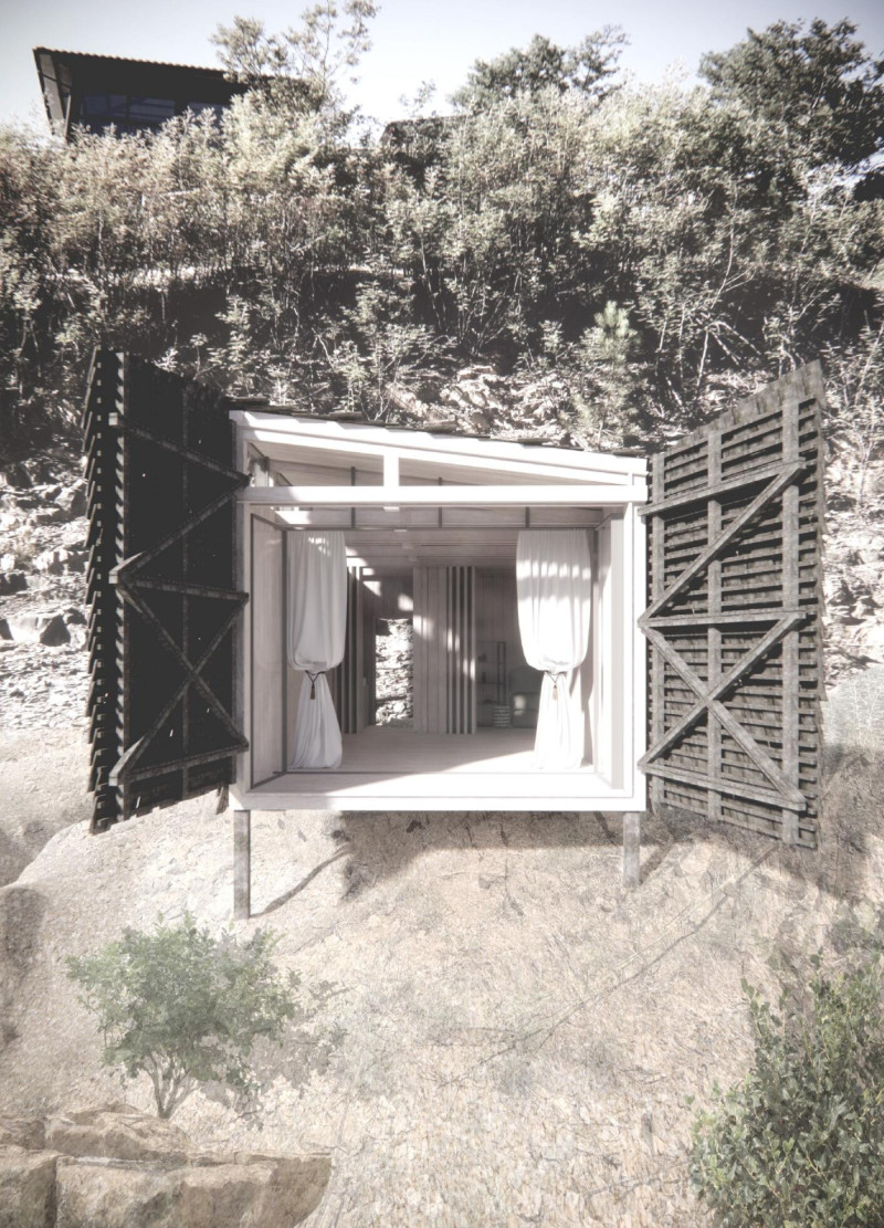 Seamlessly Integrating Local Stone and Timber Within a Tranquil Retreat Environment