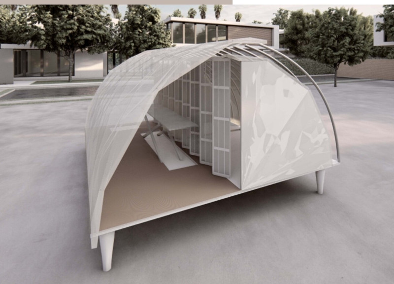 Portable Living Solutions With Polycarbonate Exteriors And Integrated Water Harvesting Systems