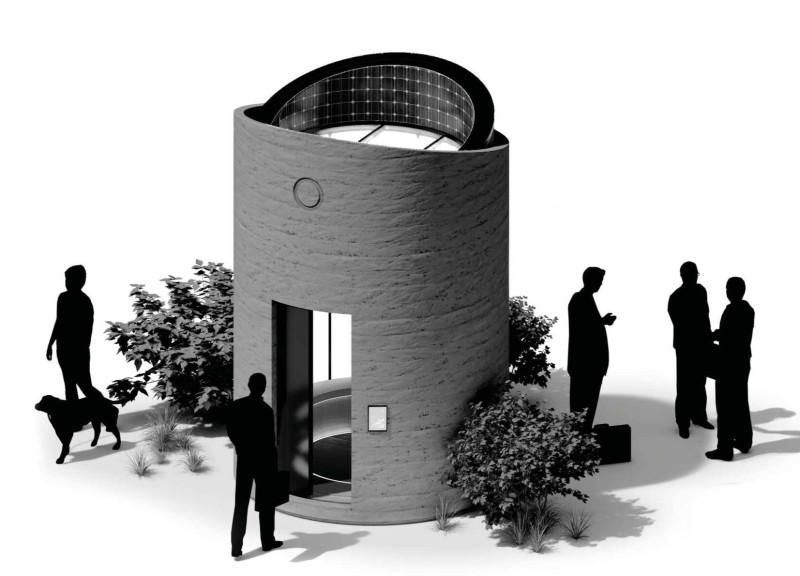 Bamboo-Reinforced Rammed Earth Cabins Promoting Serenity Through Circular Design  