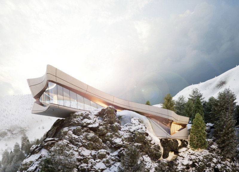 Charred Wooden Shingles and Cross-Laminated Timber Panels Enhance Community Engagement Spaces