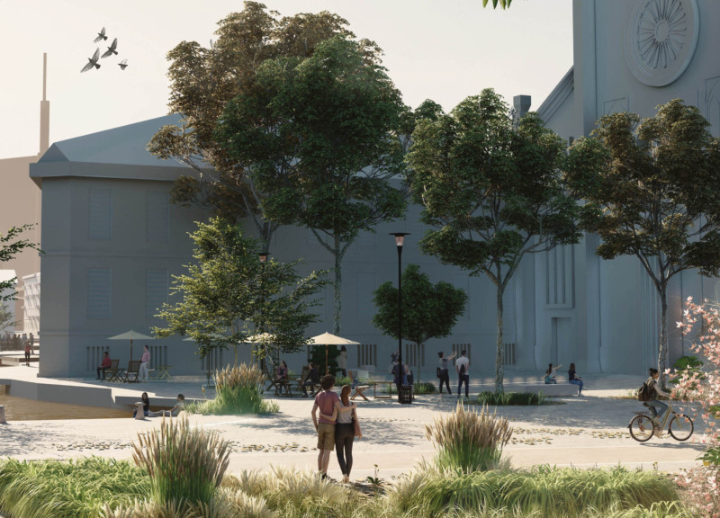 Charred Wooden Shingles and Native Plants Revitalize Urban Waterways into Engaging Public Spaces