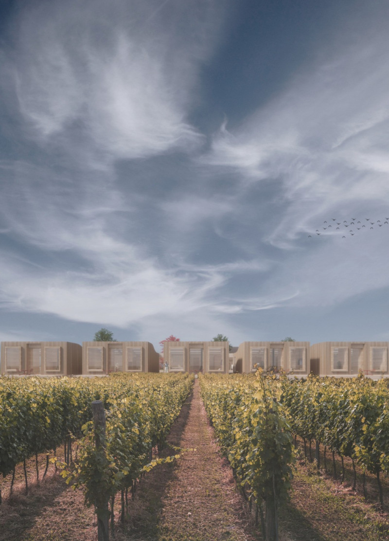 Charred Wooden Shingles and Cross-Laminated Timber Create Harmonious Winery Retreat in Umbria Valley