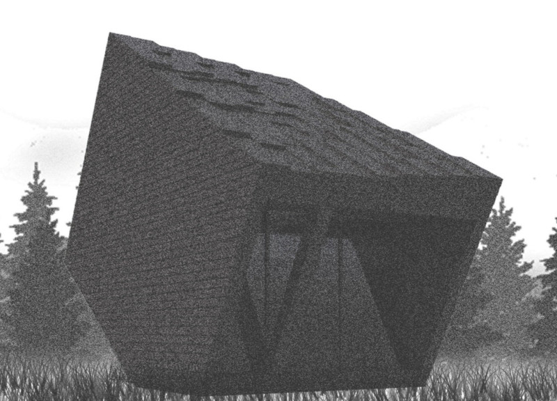 Charred Wooden Shingles and Cross-Laminated Timber Panels Define a Sustainable Elevated Residence