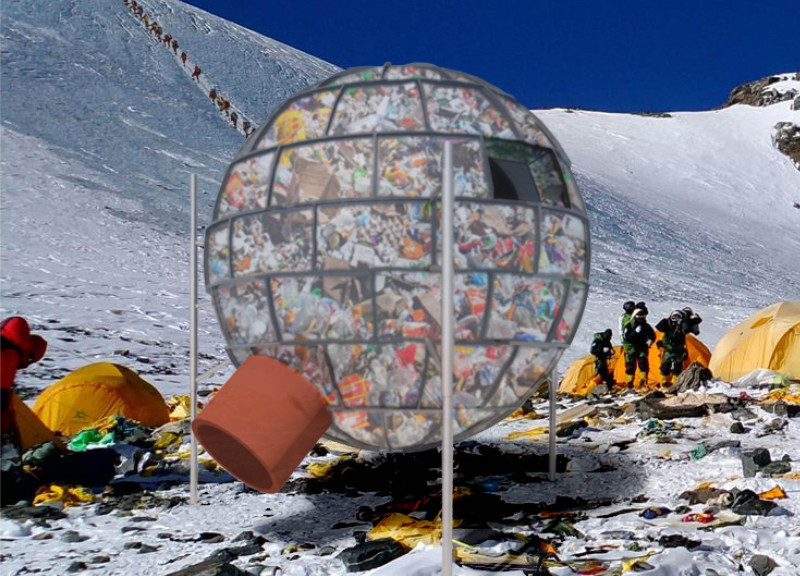 Spherical Polyethylene Structure for Sustainable Sanitation in High-Altitude Environments  