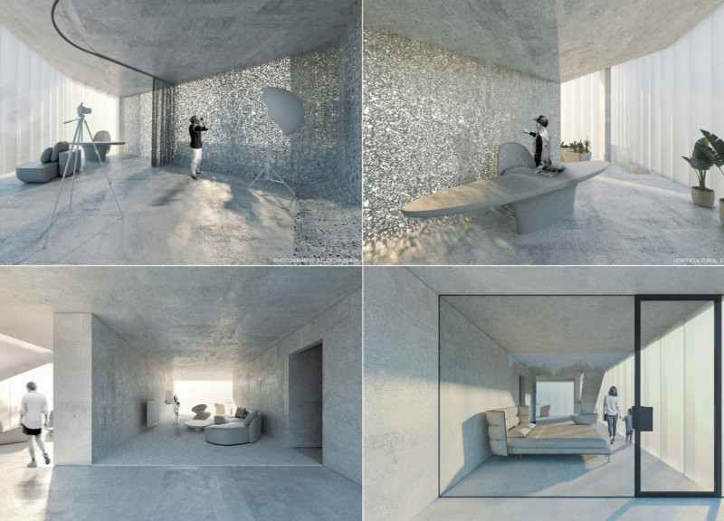 Translucent Fiber Concrete Structure That Harnesses Natural Light For Enhanced Living