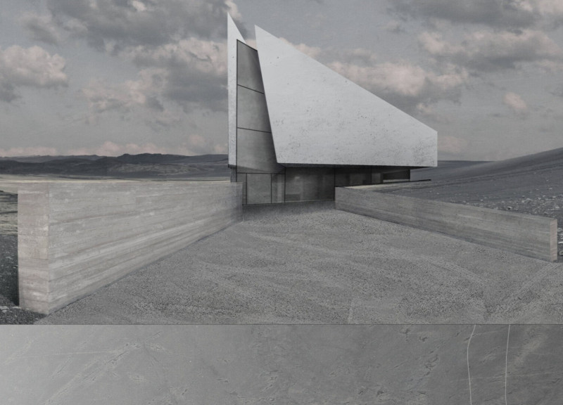 Dynamic Roof Plates and Tuffstone Integration in a Volcanic Landscape Coffee Shop
