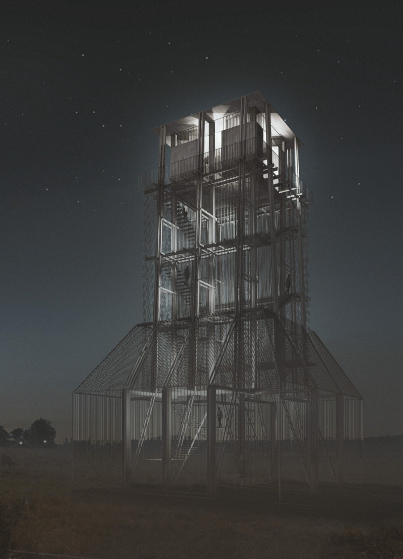 Exploring Nature Through Transparent Glass and Sustainable Steel in Elevated Observation Spaces