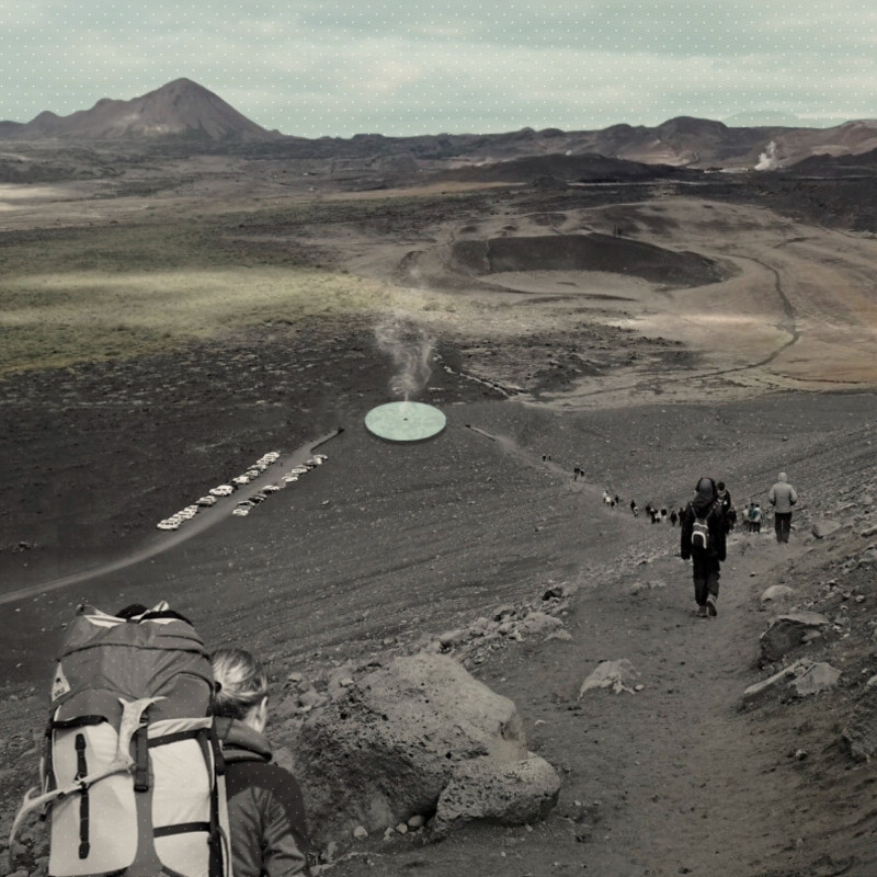 Earth-Integrated Visitor Center With Geothermal Heating and Curvilinear Concrete Form  