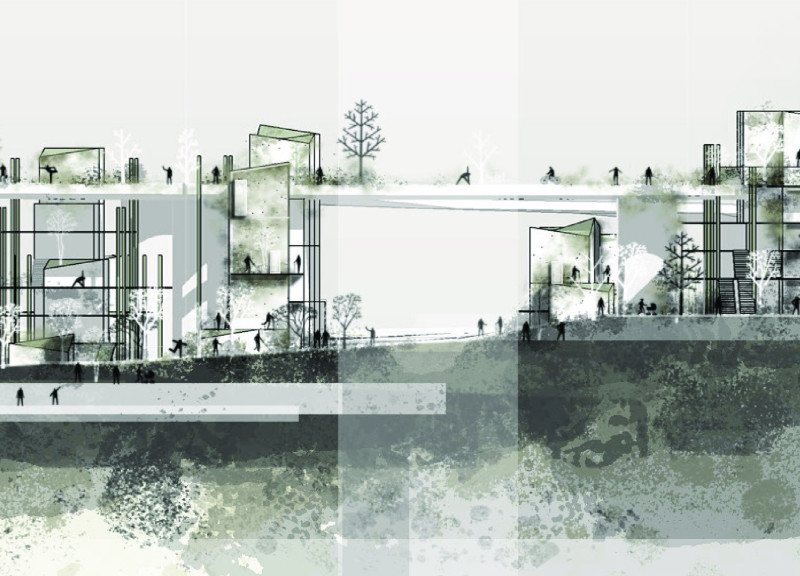 Charred Wooden Shingles and Flexible Living Spaces in Sustainable Urban Housing