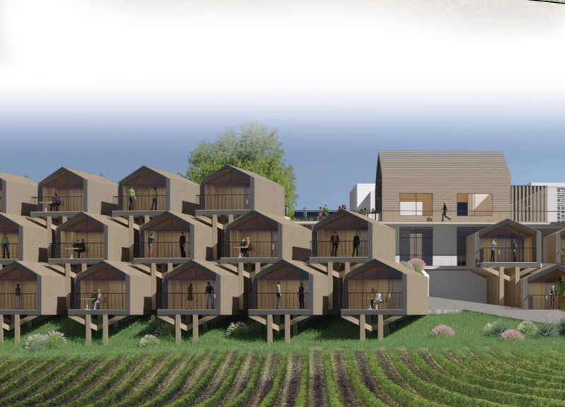 Elevated Living With Charred Wooden Shingles And Panoramic Views In Sustainable Suites