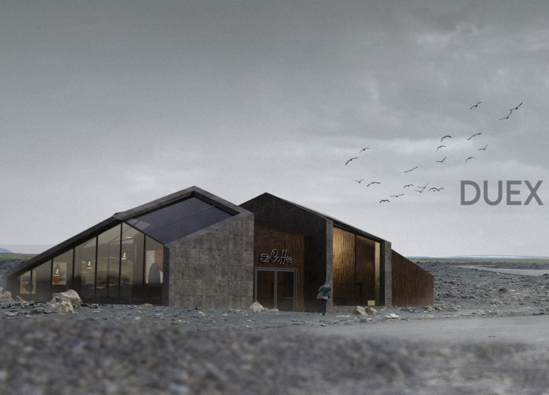 Charred Wooden Shingles and Expansive Glass Create a Cultural Space in Iceland’s Landscape