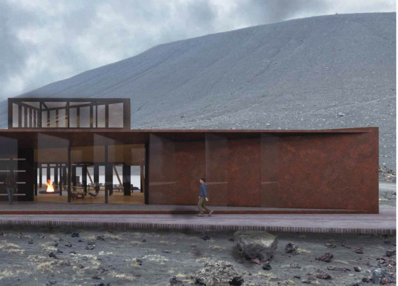 Corten Steel Facade and Triangular Form Integrate with Massive Glass Skylights in Multi-Functional Design  
