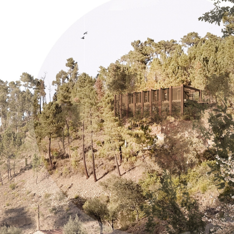 Charred Wooden Shingles and Cross-Laminated Timber Create a Versatile Urban Space  