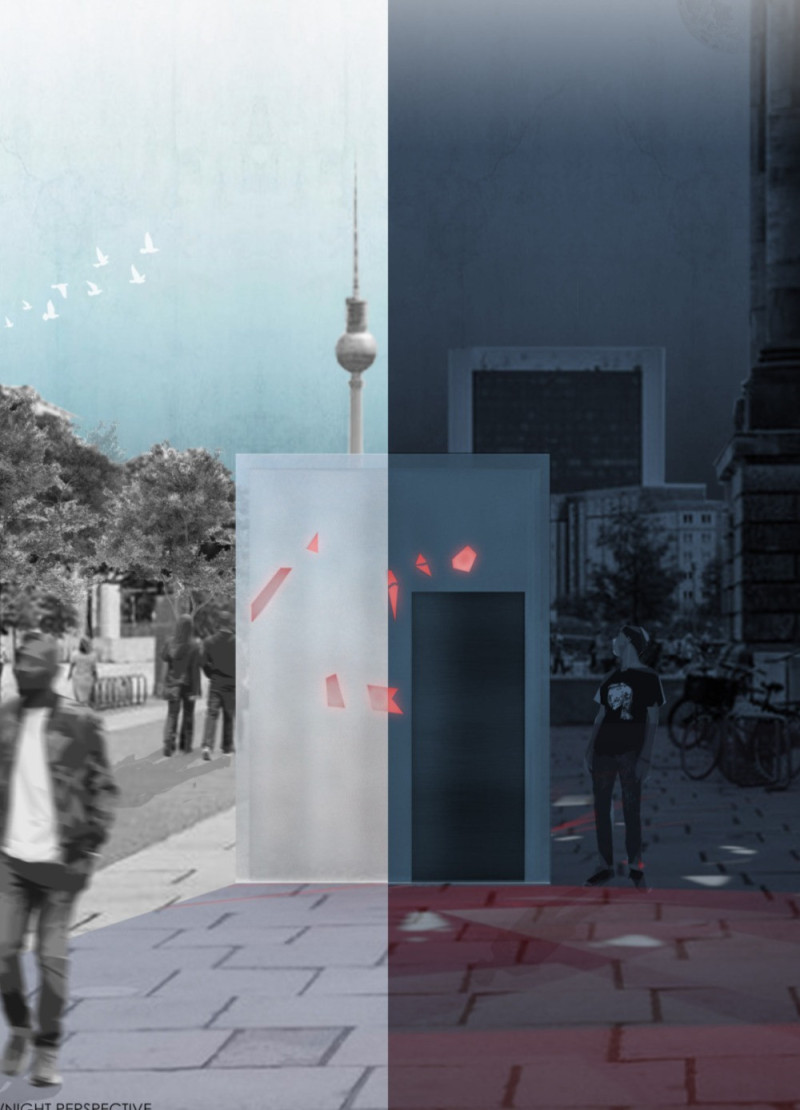 Sound-Reactive LED Installation with Reflective Plexiglass and Aluminum Elements