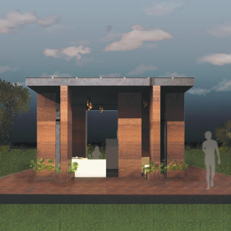Cross-Laminated Timber Structure With Versatile Movable Walls For Compact Living