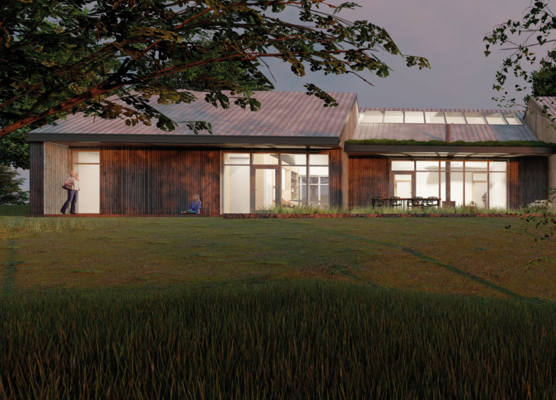 Meadow-Sewn Spaces Created with Reused Wood for Artistic Living