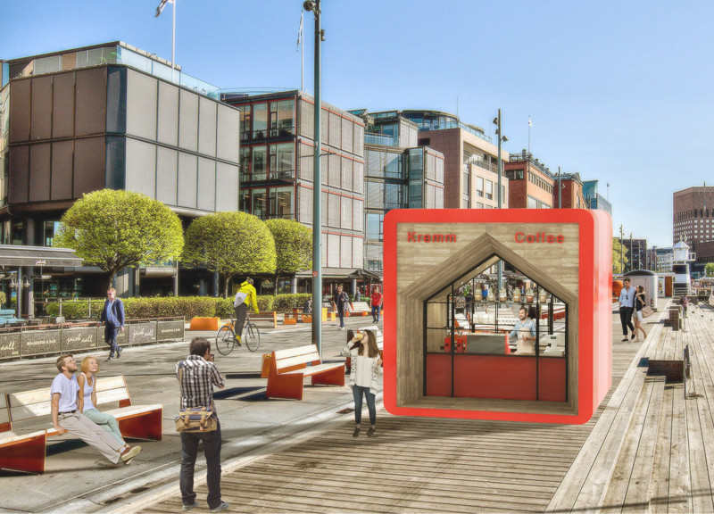 Moelven Thermowood Pavilion With Modular Functionality
