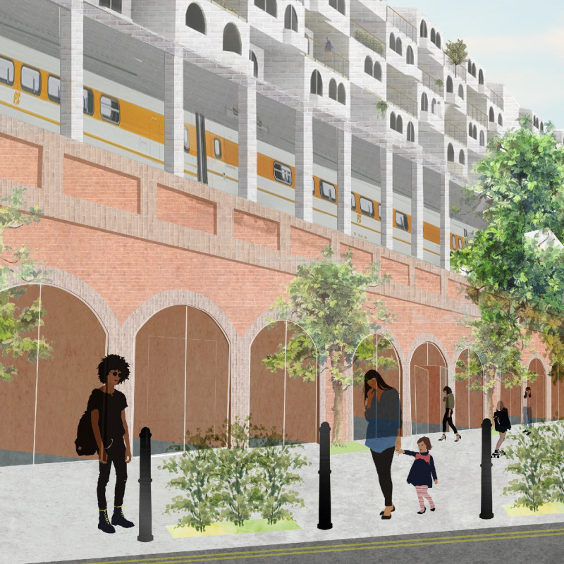 Modular Housing with Communal Spaces in Sustainable Green Environments