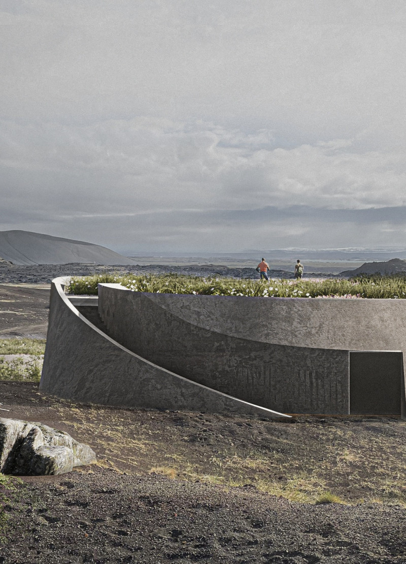Half-Circular Modules Embracing Tuff and Peat in a Community Landscape  