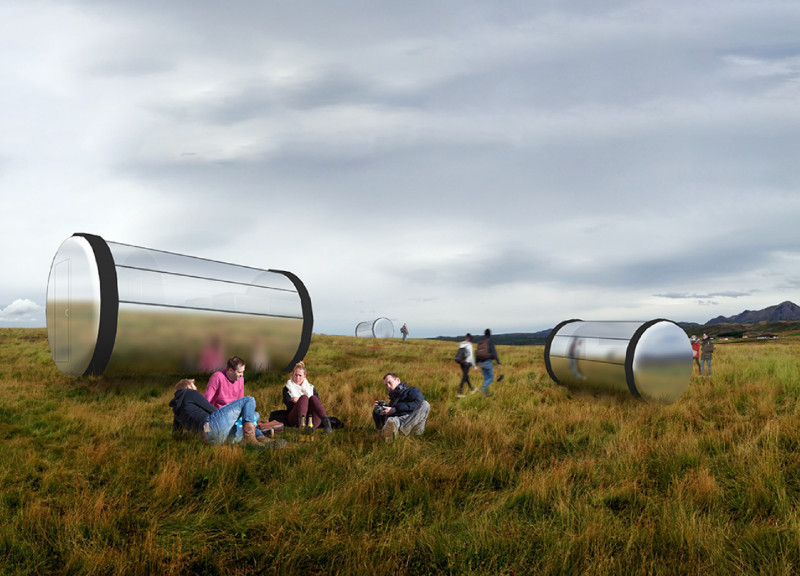Rotating Rooms and Charred Shingles Enhance Viewing Experience in Icelandic Habitat
