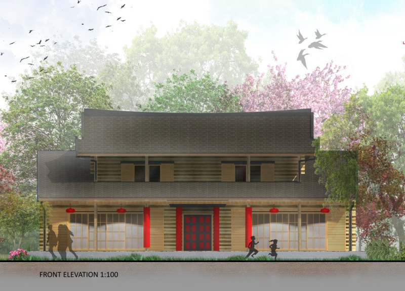 Sustainable Living Amidst Camellia Gardens and Canal Networks