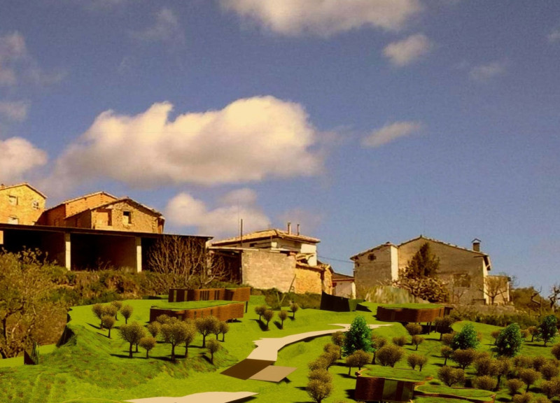 Organic Shapes and Local Materials Shaping Community Spaces in Natural Settings