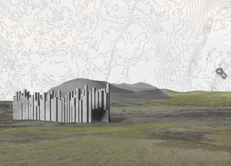 Basalt Columns and Cave-Inspired Design Enhance Community Cinema Experience